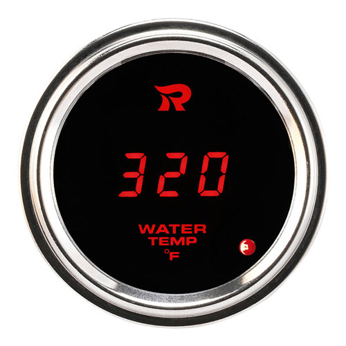 52mm Marine Outdoor Digital Water Temperature Gauge-℉ - Rico Instrument